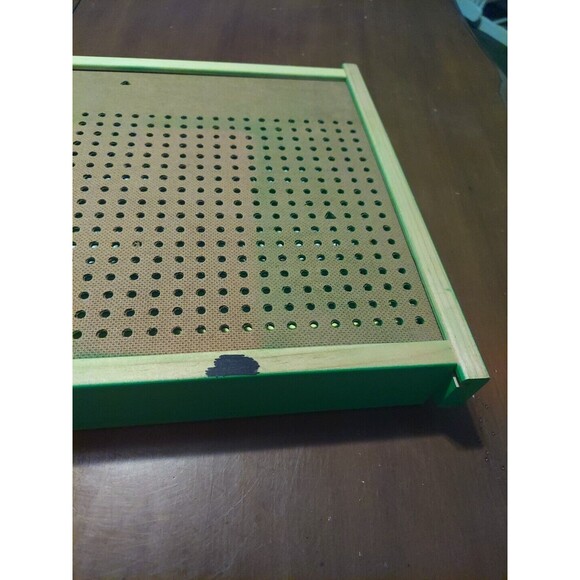 Playskool Chalk Board magnetic dry erase board vintage learning homeschool HTF - Picture 9 of 11